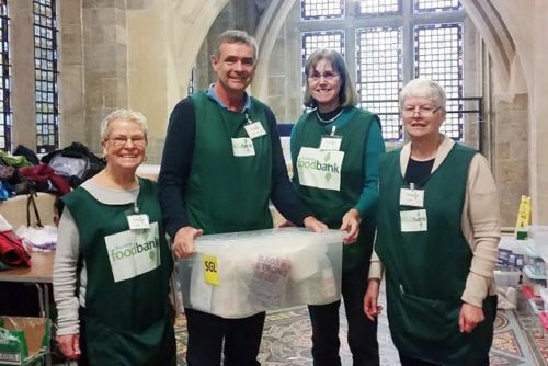 Foodbank in Town Hall