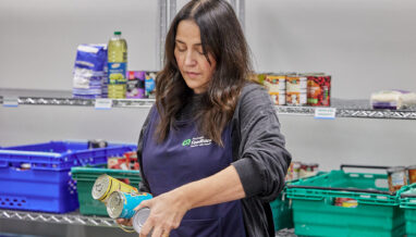 One of our volunteers