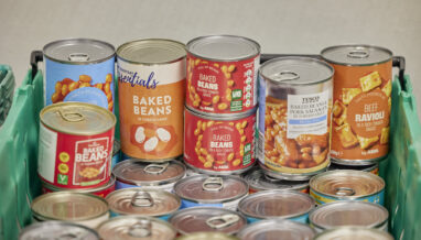 various canned foods