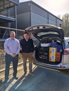 Routes Healthcare food donation